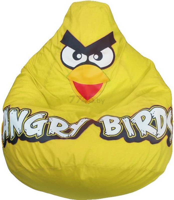 Кресло-мешок FLAGMAN Груша Макси Angry Birds желтый (Г2.1-045)