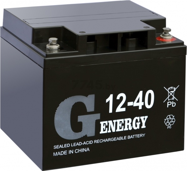 Аккумуляторная батарея G-ENERGY 12-40 (8307)