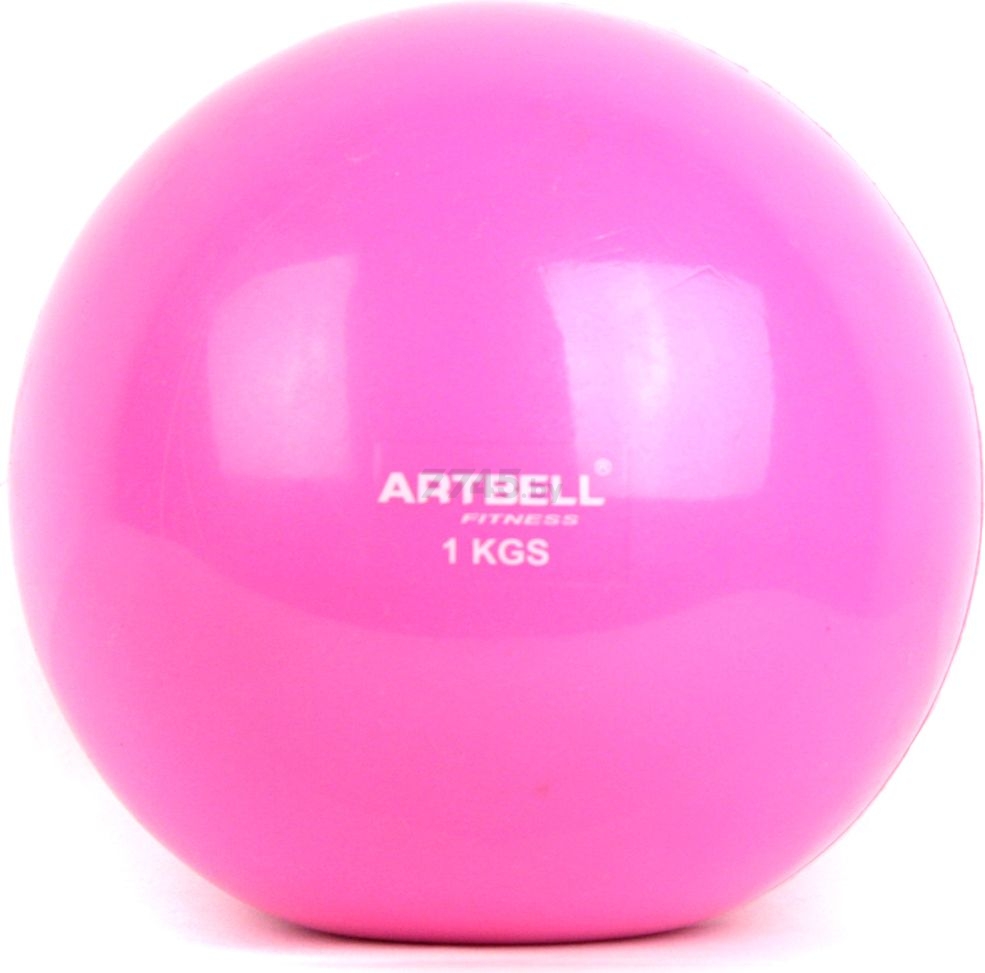 Медицинбол ARTBELL 1 кг розовый (GB13-1)