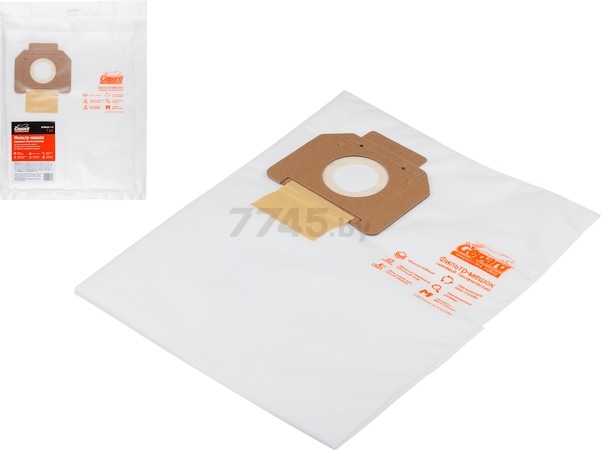 Мешок для пылесоса улучшенный GEPARD для Wortex VC 2015-1 WS (GP90018-121)