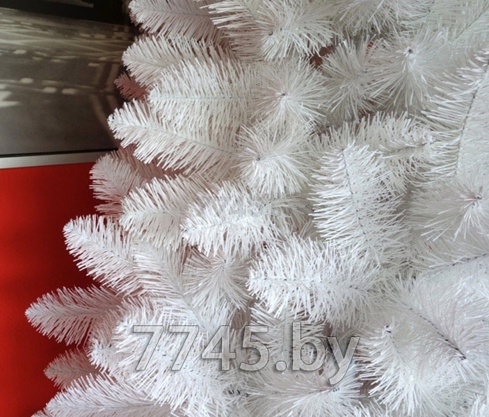 Ель искусственная GREENTERRA белая 180 см - Фото 3