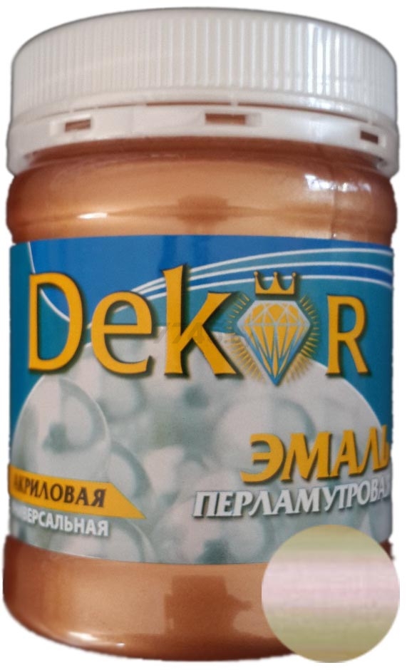 Эмаль акриловая DEKOR Перламутровая хамелеон 0,2 л (57-969)