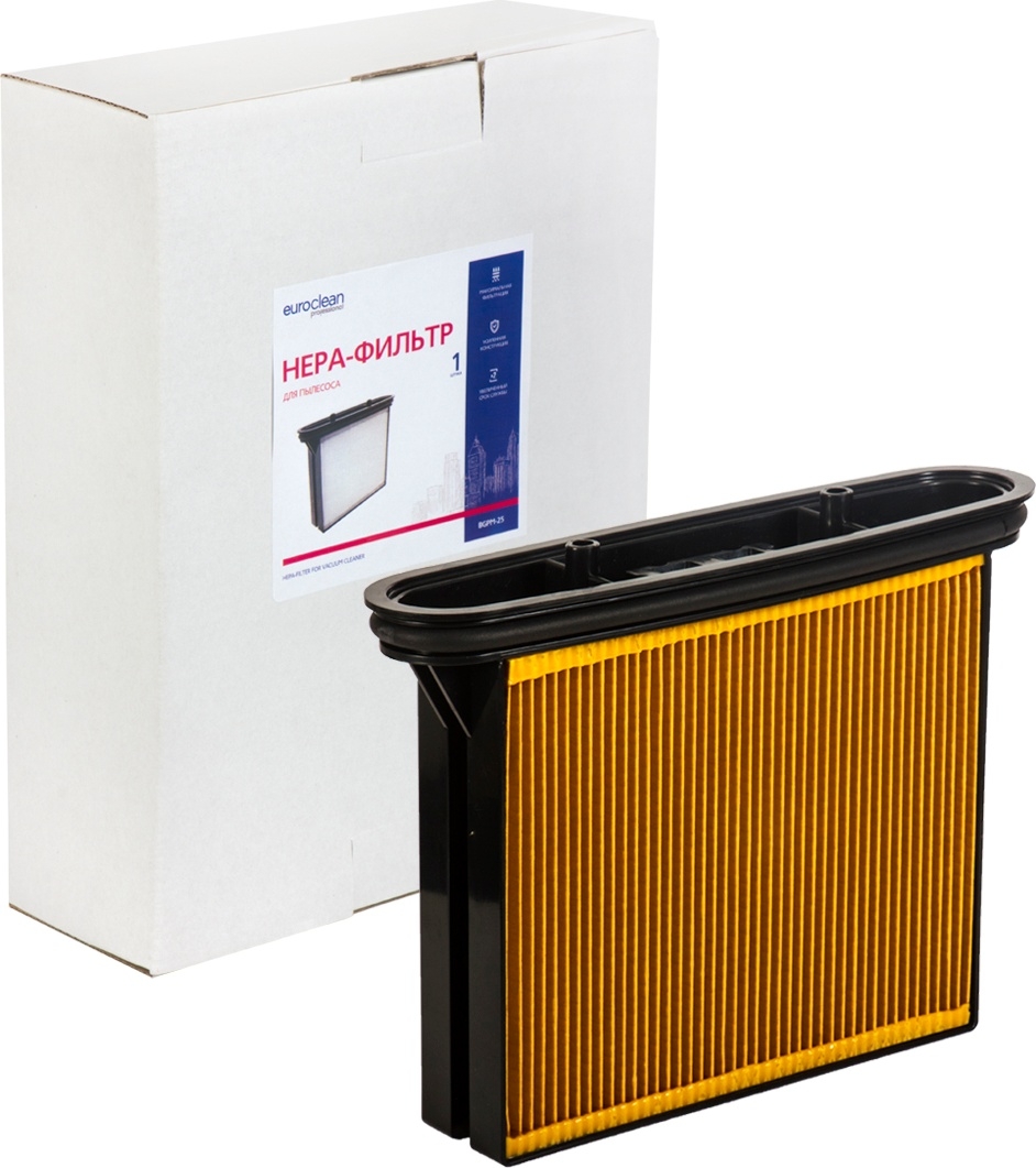 HEPA-фильтр для пылесоса EUROCLEAN для Bosch GAS 25 (BGPM-25)