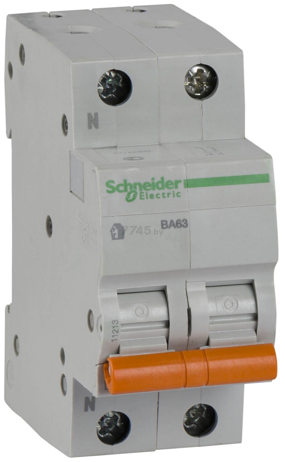 Автоматический выключатель SCHNEIDER ELECTRIC ВА63 1P+N С16 (11213)