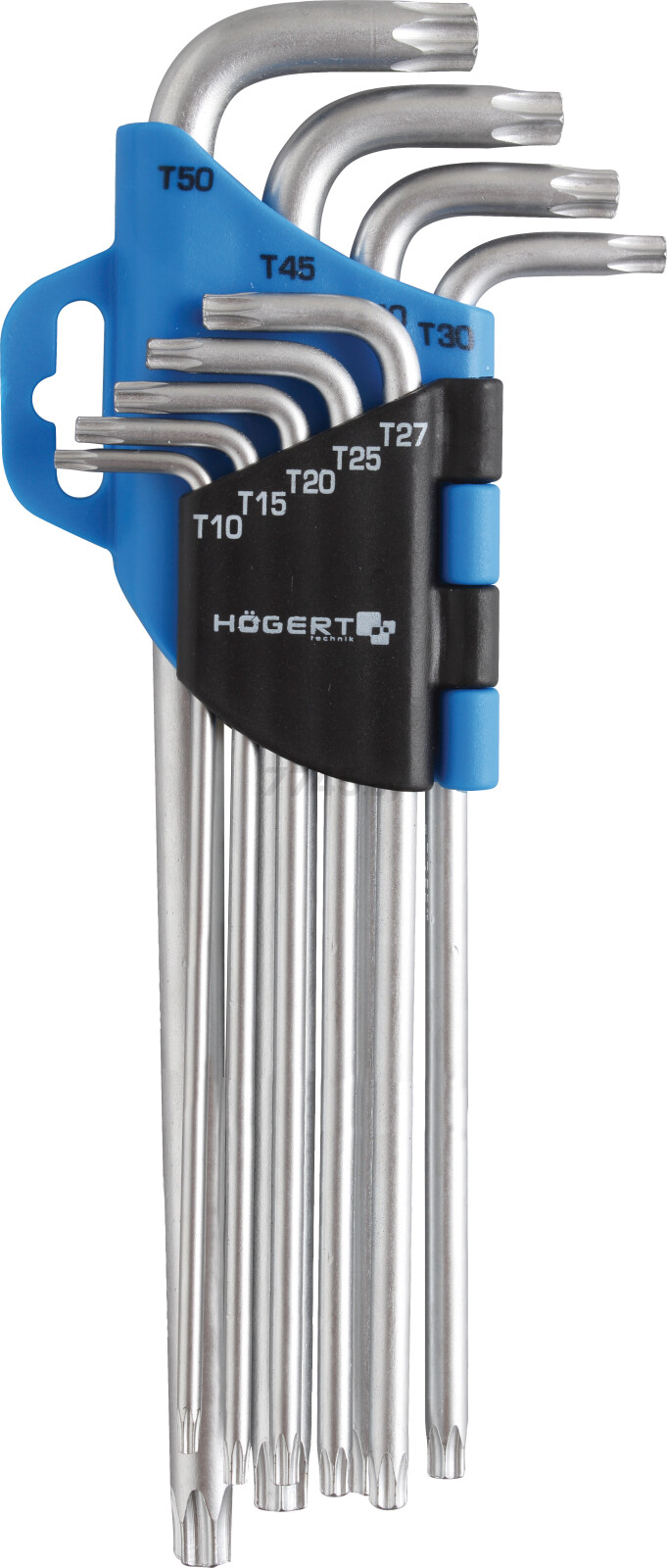 Набор ключей Torx T10-T50 9 предметов HOEGERT (HT1W818)