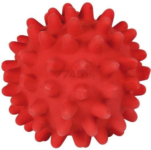 Игрушка для собак TRIXIE Мяч-ежик из латекса d 6 см (35431)