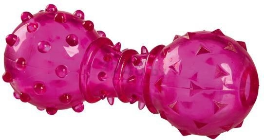 Игрушка для собак TRIXIE Snack Dumbbell Гантель с отверстием для лакомств 12 см (34930)