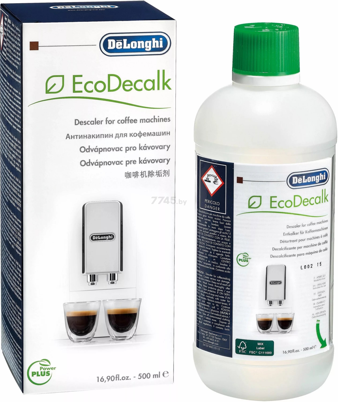 Средство чистящее DELONGHI Ecodecalk 0,5 л (5513296051)