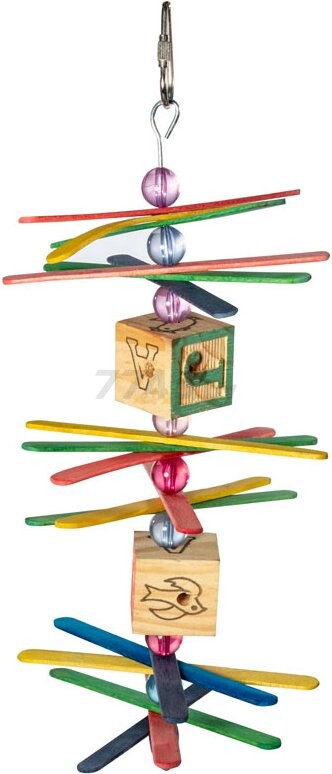 Игрушка для птиц TRIOL Вертушка 27,5х3 см (52171030)