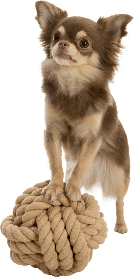 Игрушка для собак TRIXIE Be Nordic Веревочный мяч 13 см (32630) - Фото 2
