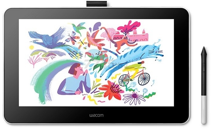 Графический планшет с экраном WACOM One DTC133