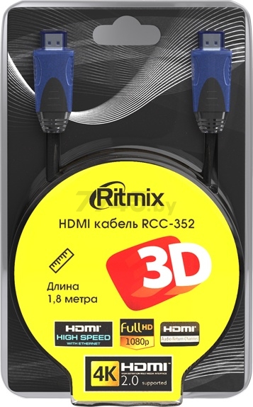 Кабель RITMIX HDMI RCC-352 - Фото 3