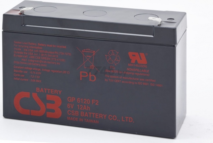 Аккумулятор для ИБП CSB GP 6120 (4813) - Фото 2