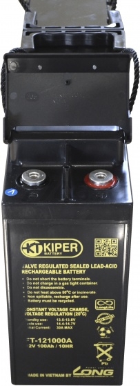 Аккумулятор промышленный KIPER FT-121000А (8429) - Фото 2