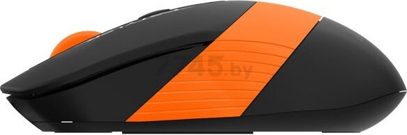 Мышь беспроводная A4TECH Fstyler FG10 черная/оранжевая - Фото 4