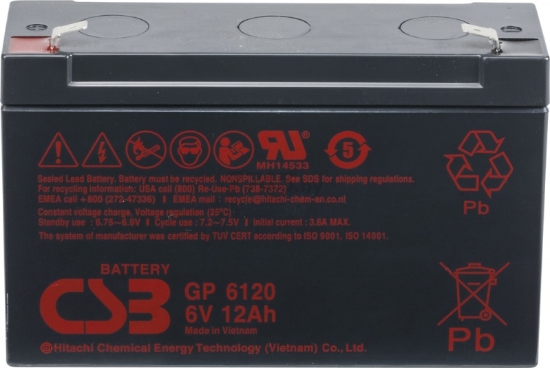 Аккумулятор для ИБП CSB GP 6120 (4813)