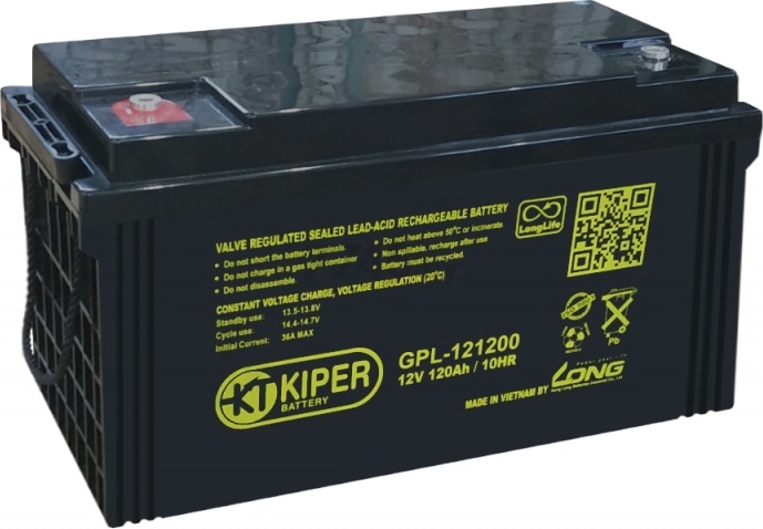 Аккумулятор промышленный KIPER GPL-121200 (7492)