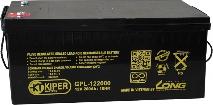 Аккумулятор промышленный KIPER GPL-122000 (7494)