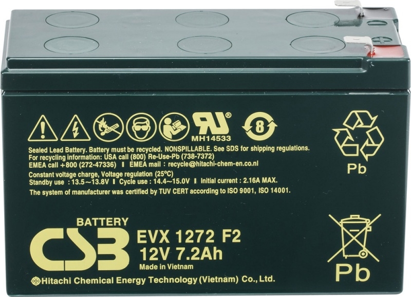 Аккумулятор для ИБП CSB EVX 1272 (8082)