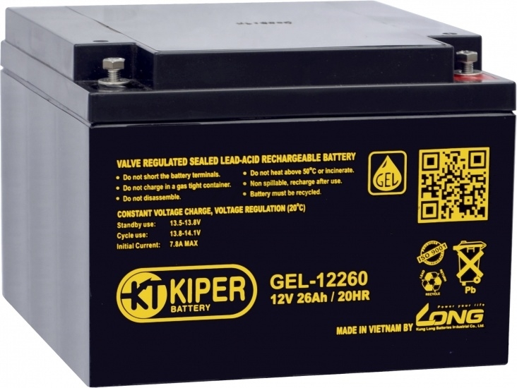 Аккумулятор для ИБП KIPER GEL-12260 (8037)
