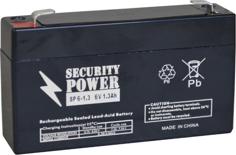 Аккумулятор для ИБП SECURITY POWER SP 6-1,3 (8443)