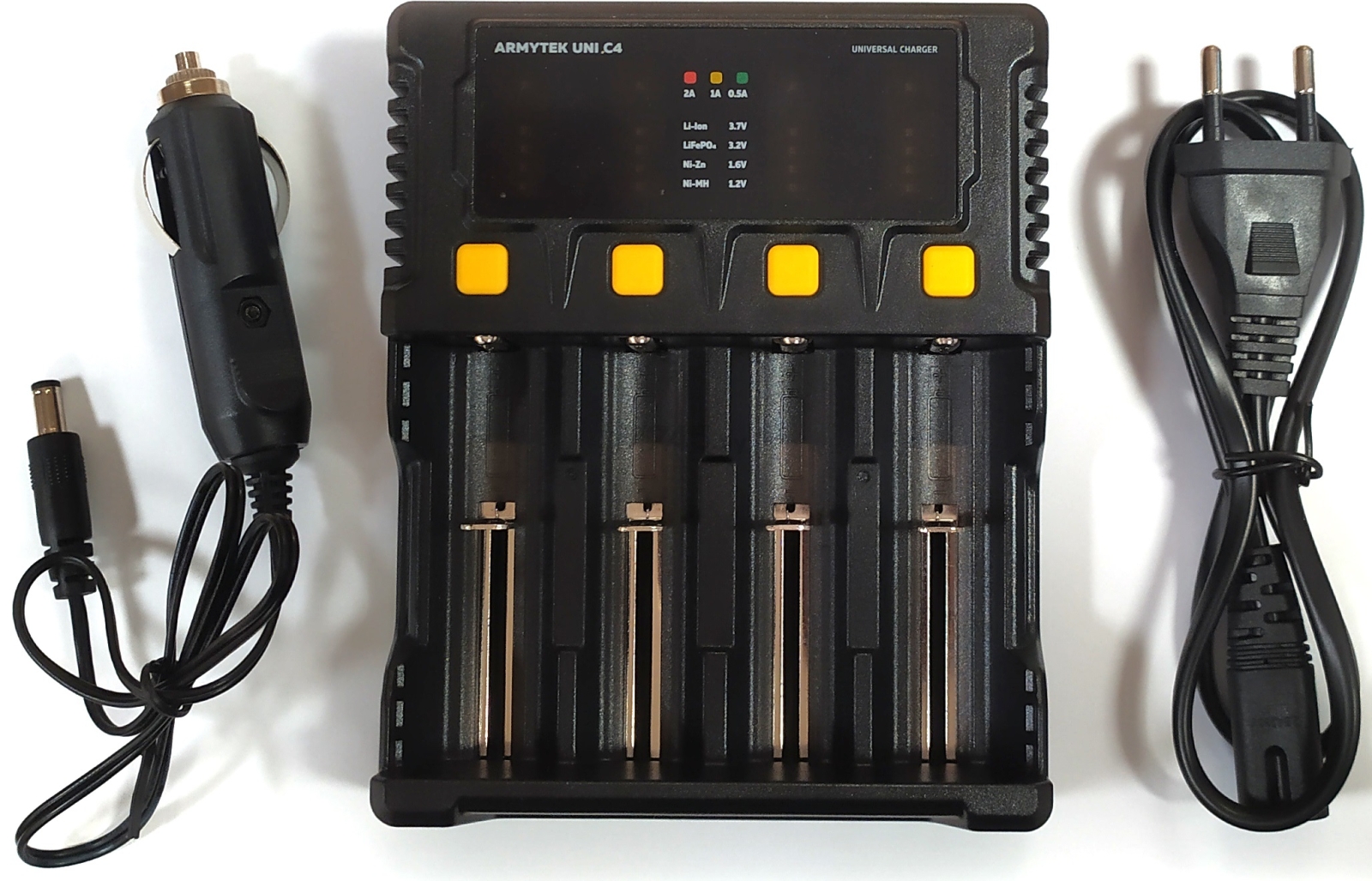 Зарядное устройство для аккумулятора универсальное ARMYTEK Uni C4 Plug Type C (A04501C) - Фото 8