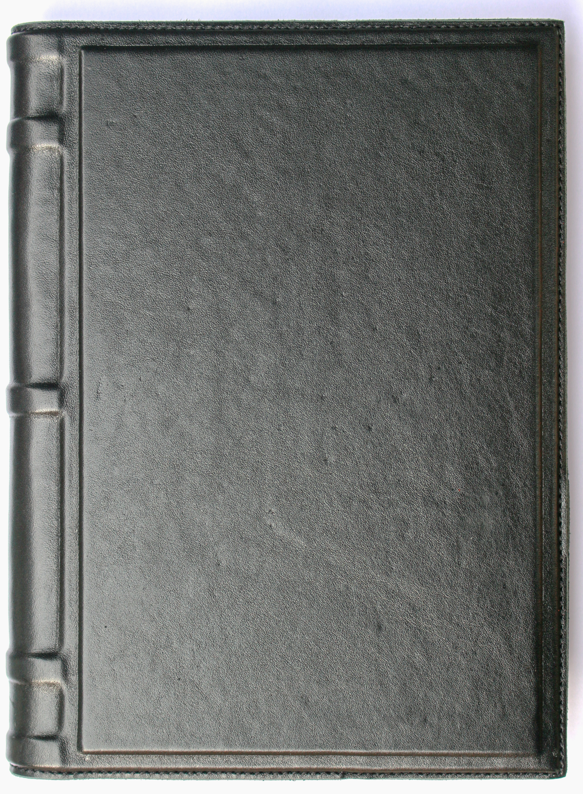 Ежедневник кожаный недатированный А5 SUVIG черный с золочением (001А5KKz-ч)