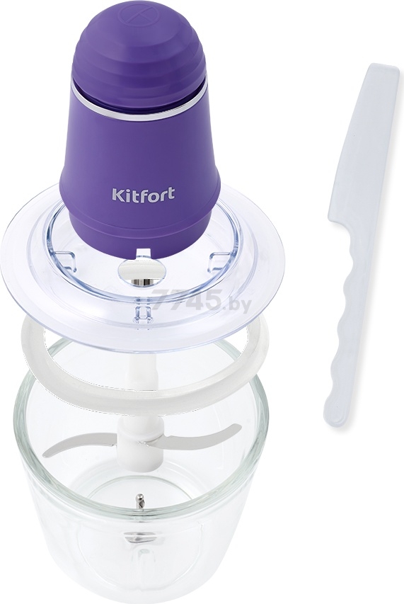 Измельчитель KITFORT KT-3016-1 фиолетовый - Фото 5