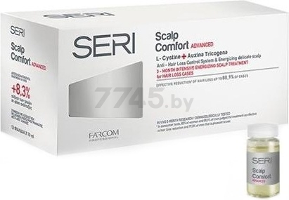 Лосьон FARCOM PROFESSIONAL Seri Scalp Comfort Против выпадения волос 12×10 мл (FA230113)