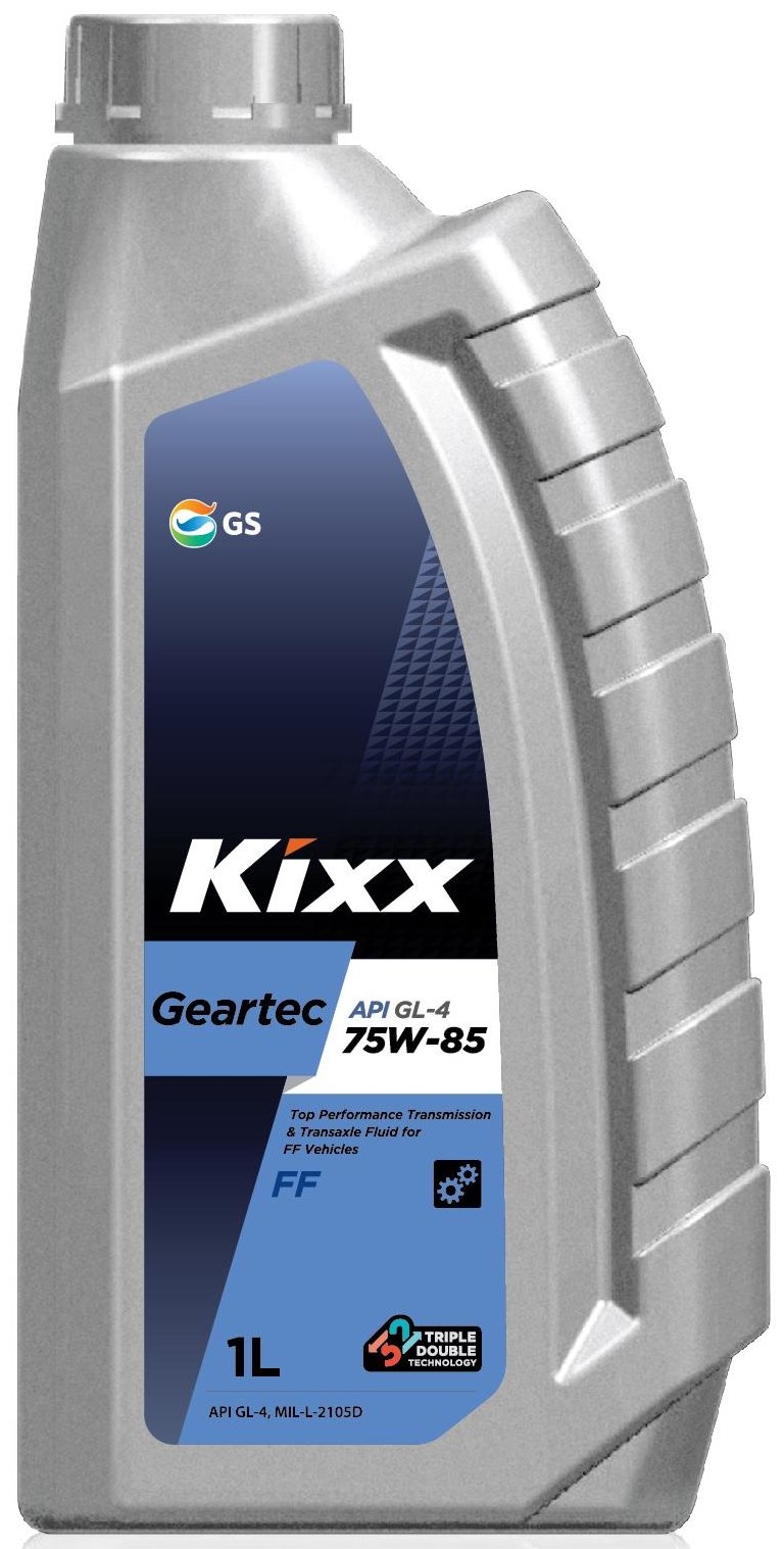 Масло трансмиссионное 75W85 полусинтетическое KIXX Geartec FF GL-4 1 л (L2717AL1E1)