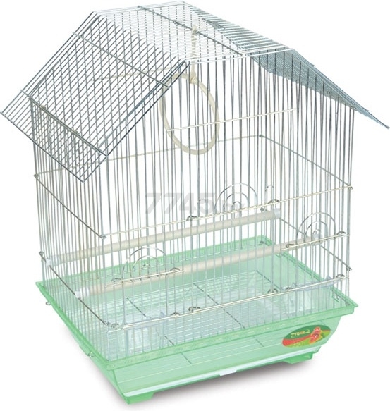 Клетка для птиц TRIOL 1608Z цинк 34,5×26×44 см (50671003)