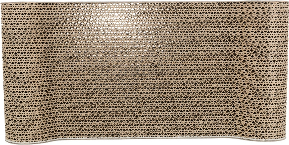 Когтеточка из картона TRIXIE Junior 38x18x6 см светло-серый (48011) - Фото 4