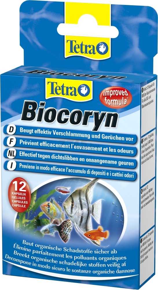 Кондиционер для аквариумной воды TETRA Biocoryn 12 капсул (4004218146860)