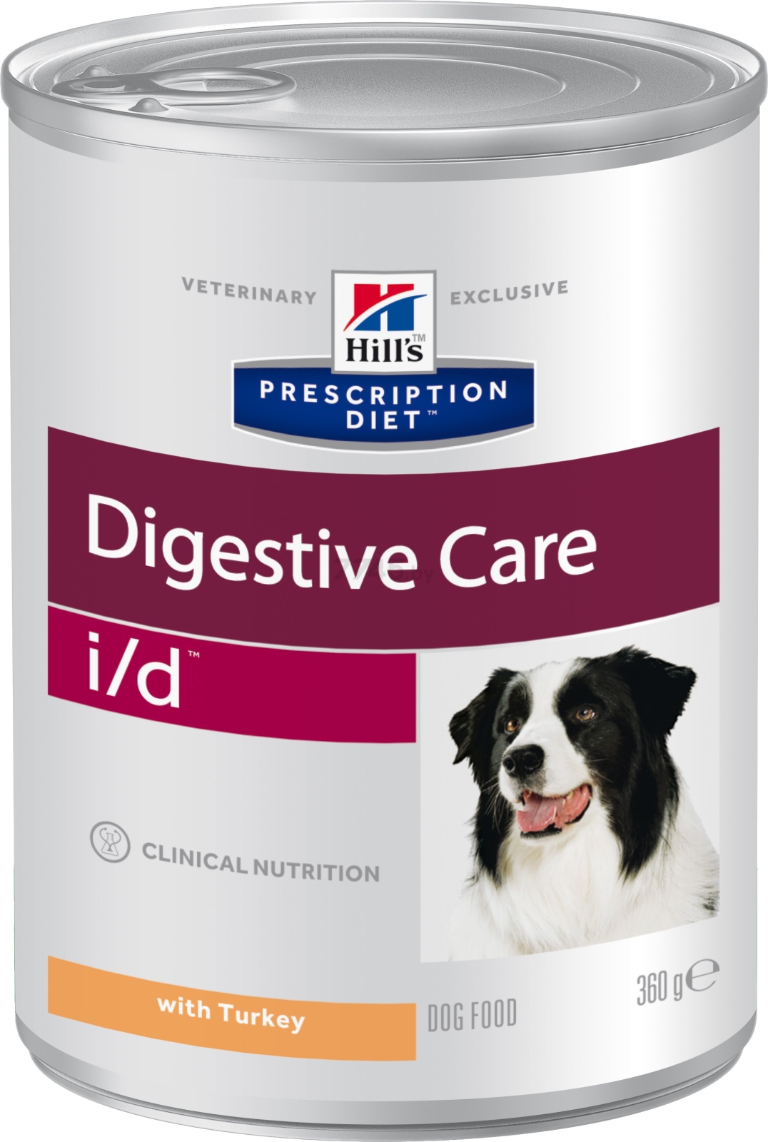 Влажный корм для собак HILL'S Prescription Diet Canine i/d индейка консервы 360 г (8408)