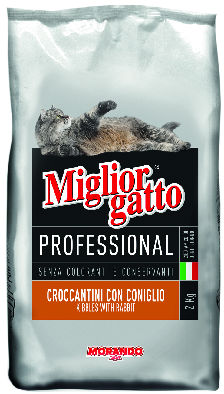 Сухой корм для кошек MORANDO Professional кролик 2 кг (8007520099028) - Фото 2