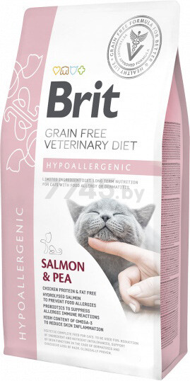 Сухой корм для кошек беззерновой BRIT VDC Hypoallergenic 0,4 кг (528387)