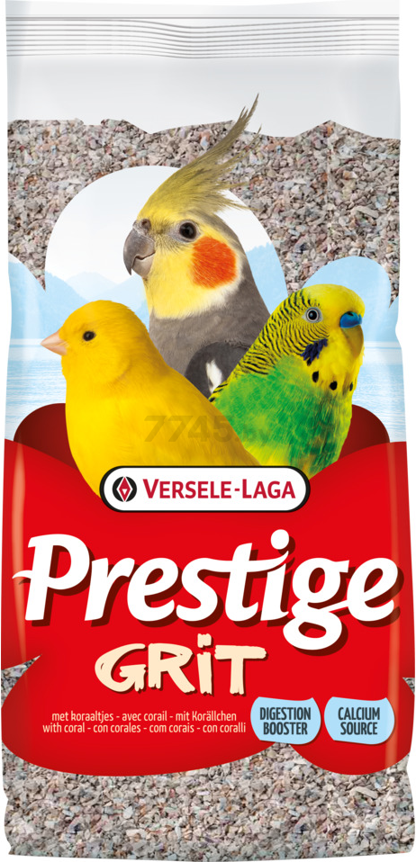 Добавка для птиц VERSELE-LAGA Prestige Grit With Coral Минеральная смесь 2,5 кг (423111)
