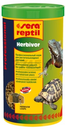 Корм для рептилий SERA Reptil Professional Herbivor 80 г (1810) - Фото 2