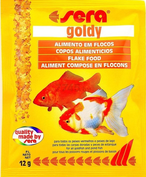 Корм для рыб SERA Goldy 12 г (832) - Фото 2