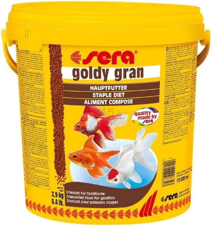 Корм для рыб SERA Goldy Gran 2,9 кг (874) - Фото 2