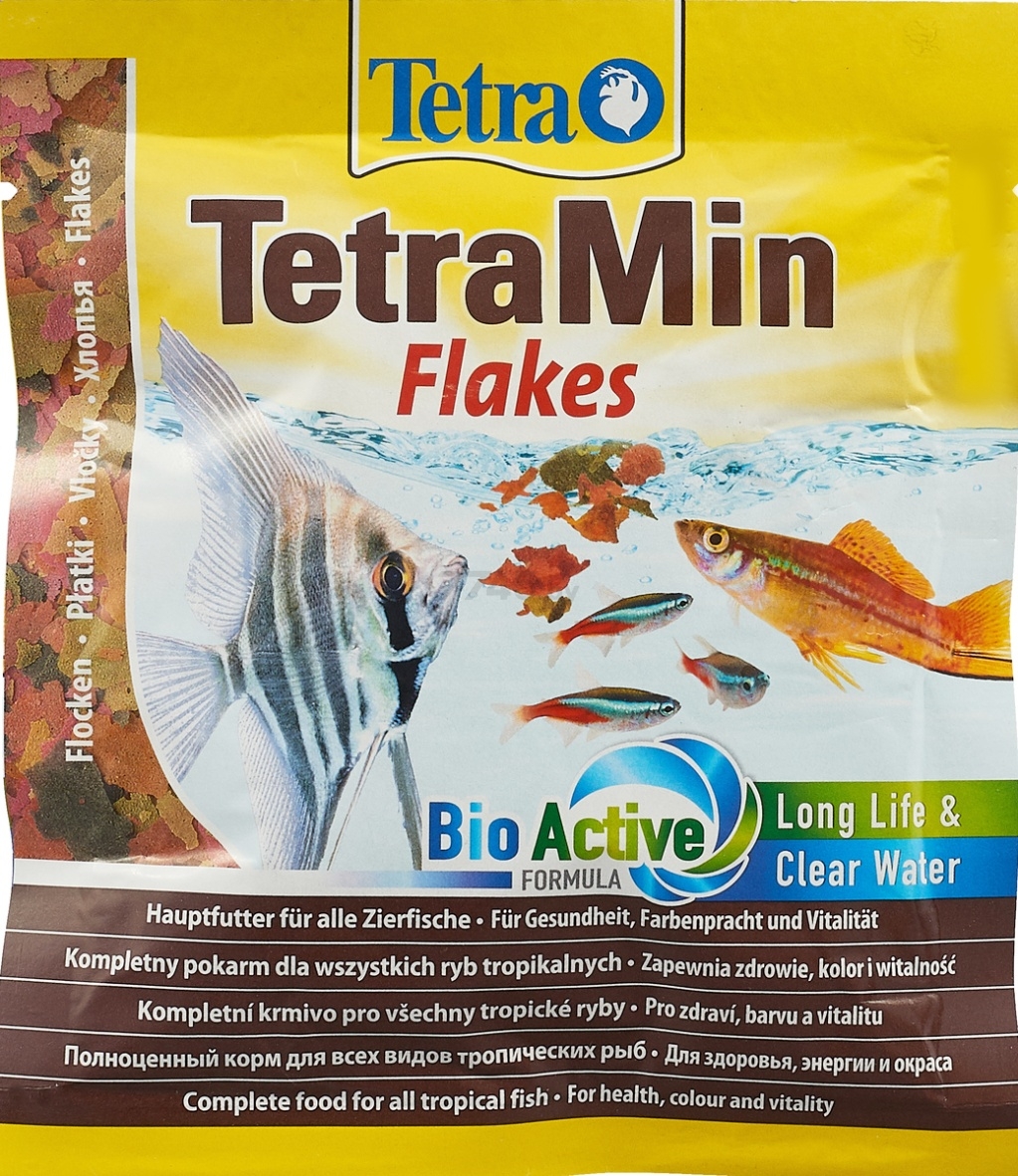 Корм для рыб TETRA TetraMin Flakes Sachet 12 г (4004218766402)