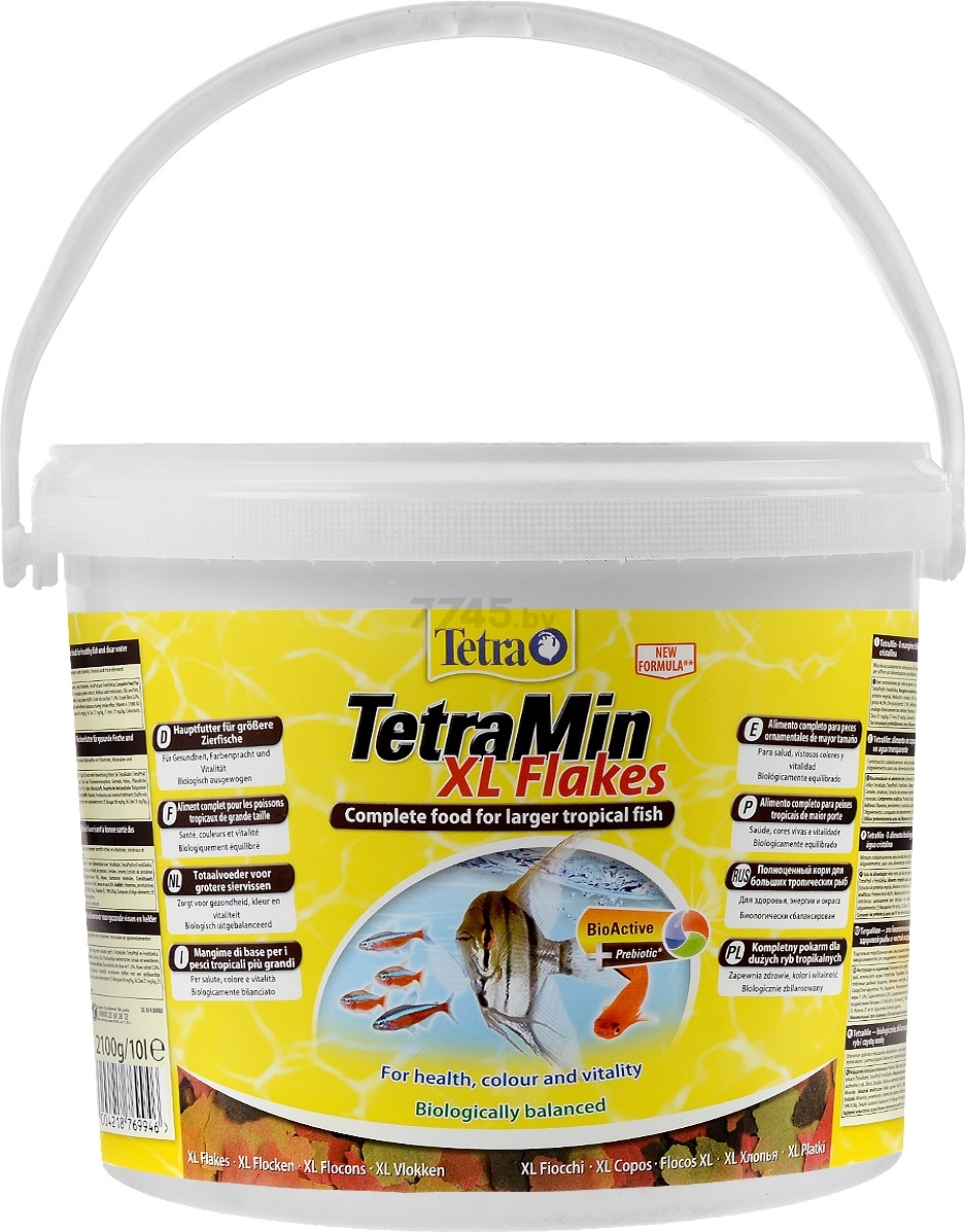 Корм для рыб TETRA TetraMin XL Flakes 10 л (4004218769946)