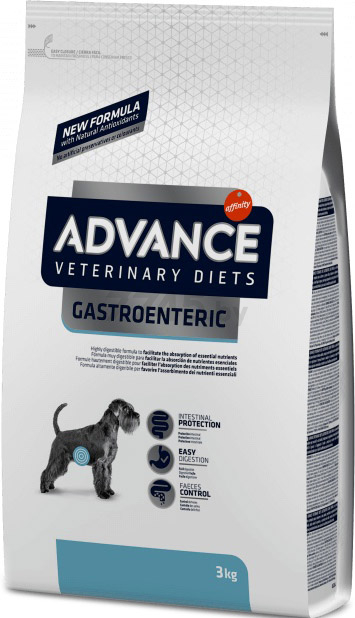 Сухой корм для собак ADVANCE VetDiet Gastroenteric 3 кг (8410650152264)