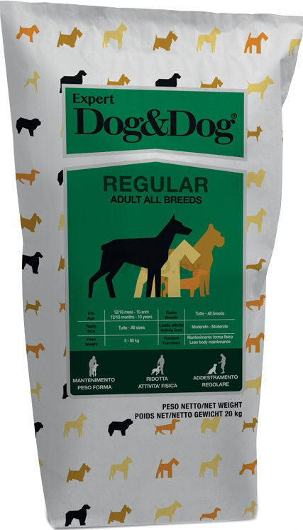 Сухой корм для собак UNICA Dog&Dog Expert Regular 20 кг (8001541003552)