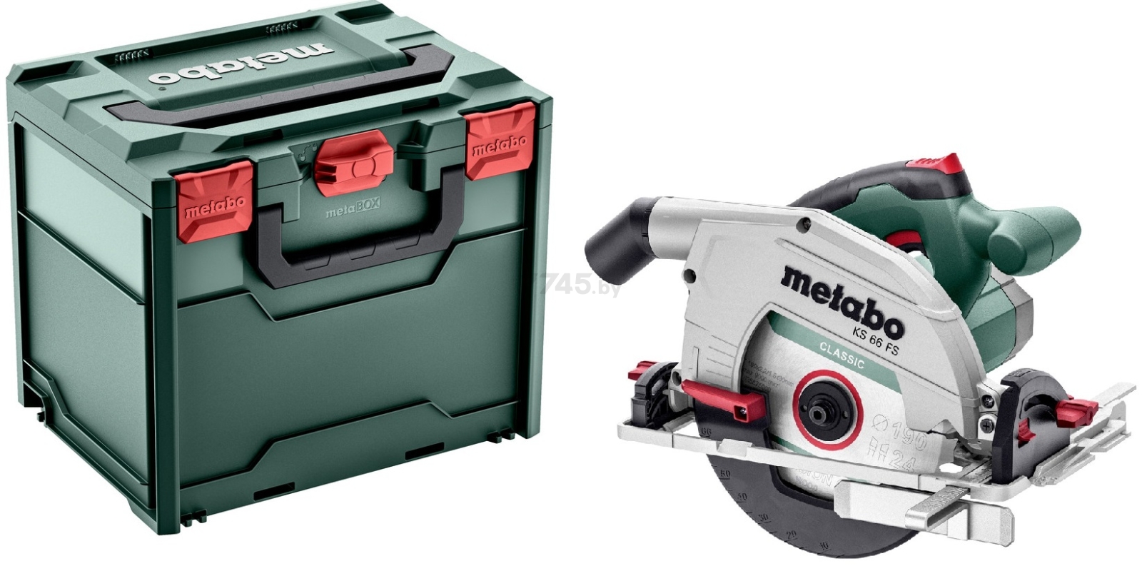 Пила циркулярная METABO KS 66 FS (601066500)