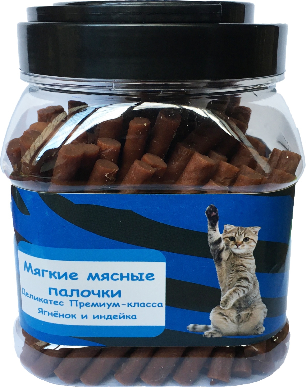 Лакомство для кошек OCAT Мягкие палочки ягненок и индейка 500 г (4815502003123)