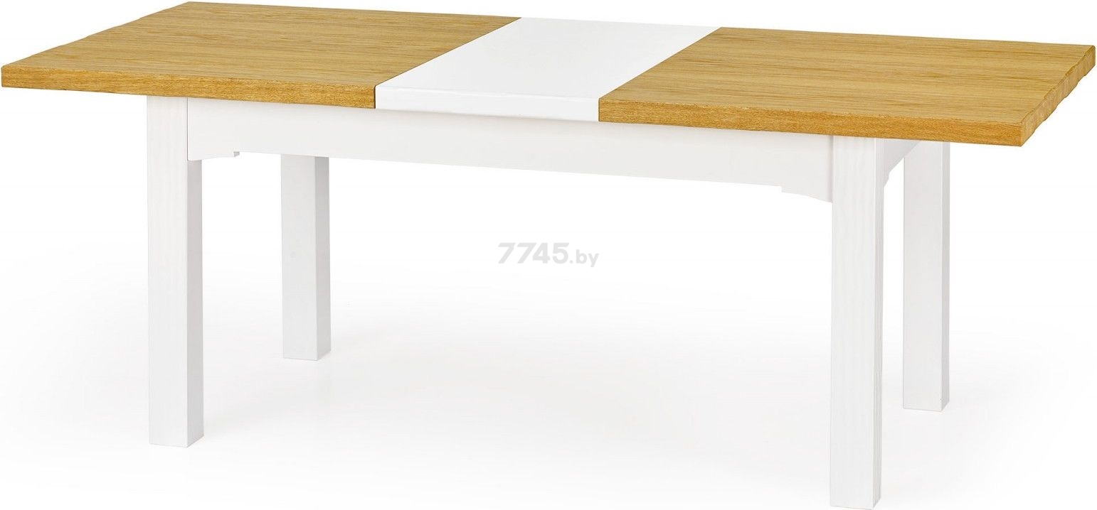 Стол кухонный HALMAR Leonardo белый/дуб медовый 160-250х90х77 см (V-PL-LEONARDO-ST) - Фото 3