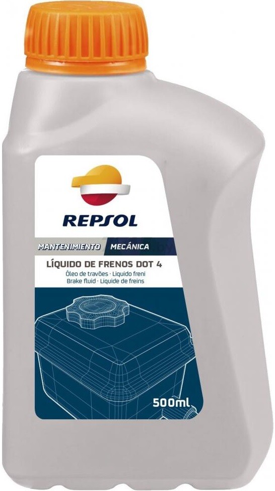 Тормозная жидкость REPSOL Liquido De Frenos DOT 4 500 мл (RP701A96)