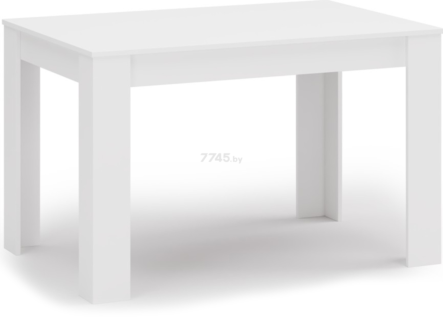 Стол кухонный LIVECO Джастин белый бриллиант 120-153х80х75 см - Фото 2
