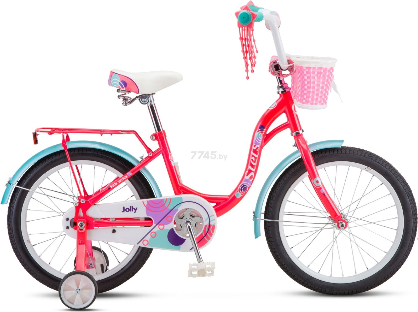Велосипед детский STELS Jolly 18" V010 розовый (LU084748)